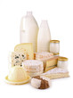 produits laitier sur fond blanc produits laitier sur fond blanc