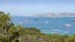boats in the maddalena archipelago, Sardinia, Italy