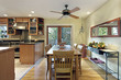 Eating area of kitchen
