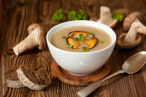 Photo: Mushroom soup Mushroom soup