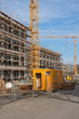 Baustelle mit Kran Baustelle mit Kran