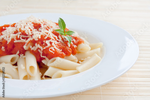Photo: Macaroni with tomato ans cheese Macaroni with tomato ans cheese