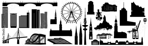Vektor: Hamburg Baukasten Hamburg Baukasten