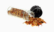 Chili and Garlic Seasoning Spilling Chili and Garlic Seasoning Spilling