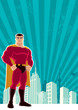 Vector: Superhero City Superhero City