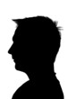 Photo: silhouette of man silhouette of man
