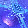 Illustration: Microchip Technology Concept Microchip Technology Concept