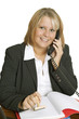 Freundliche Businessfrau