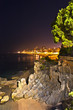 Fotografia nocturna de la playa de Platja d'Aro