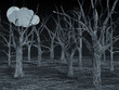 Blue Wire Forest