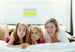 Mother With Two Daughters