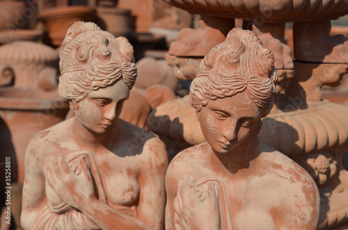 Foto: statue di terracotta statue di terracotta