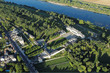 chateau de Ménars vu du ciel