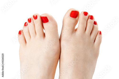 Photo: Red nail polish Red nail polish