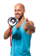 Personal Trainer beim motivieren