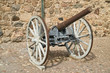 The cannon stands guard. The cannon stands guard.