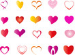 Herzen, Heart, Button Herzen, Heart, Button