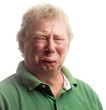 Foto: middle age senior man emotional face crying upset middle age senior man emotional face crying upset