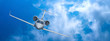 privatjet im Himmel 2