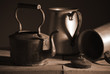 sepia still life