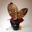 Still Life with a black stone