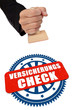 Versicherungscheck Stempel