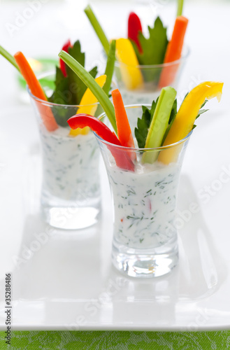 Photo: vegetable appetizer vegetable appetizer