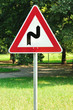 Segnale di curve e tornanti