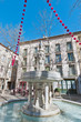 Neuf Jets Fountain at Ceret, France