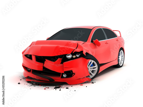 Illustration: Car crash Car crash