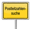 Schild Postleitzahlen Suche
