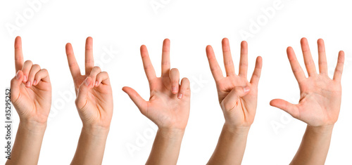 Photo: Counting hands Counting hands