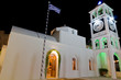 Agios Spiridon church at night, Triovasalos, Milos Agios Spiridon church at night, Triovasalos, Milos