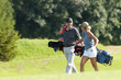 gute Laune auf dem Golfplatz