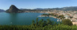 Lugano con vista su lago e San Salvatore Lugano con vista su lago e San Salvatore