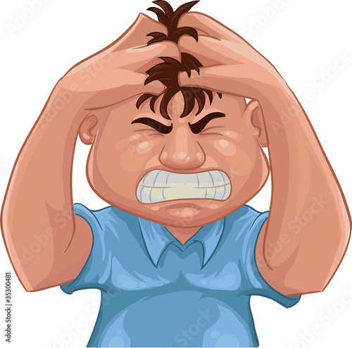 Illustration: angry angry