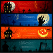 Halloween invitation banners