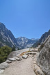Hikers overlooking Mist Falls Trail, Kings Canyon National Park