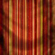Elegantly flowing satin fabric with retro stripes