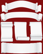 Vektor: Vector paper banners and scrolls set ( CMYK) Vector paper banners and scrolls set ( CMYK)