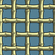 Bamboo grate seamless background(vector, CMYK)