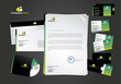 Stationary and icon design template