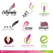 Vector: Icon design elements Icon design elements