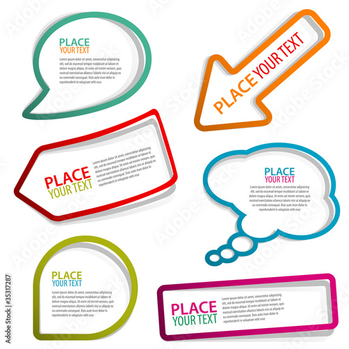 Vector: Speech Bubbles Speech Bubbles