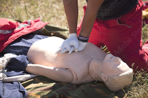 Photo: first aid training first aid training