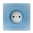 Steckdose blau Steckdose blau