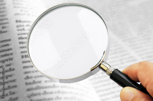 Photo: Lens on book Lens on book