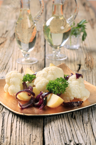 Photo: Vegetable side dish Vegetable side dish