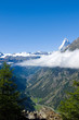 The Mattertal with the Matterhorn The Mattertal with the Matterhorn