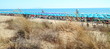 Ombrelloni azzurri in Marina di Grosseto